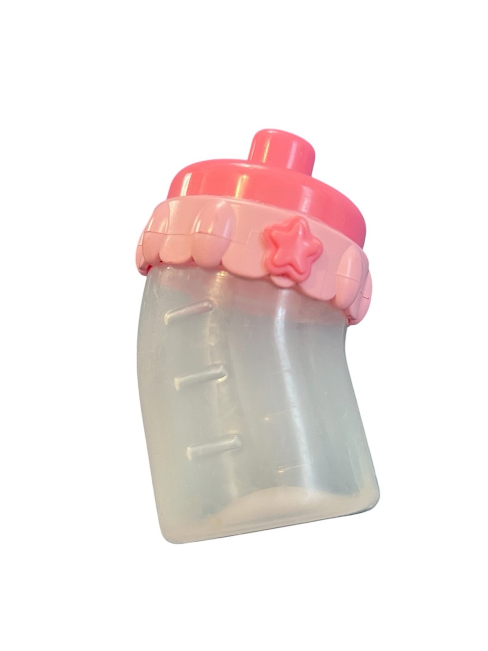 Hasbro BABY ALIVE BABY BOTTLE Magnetic ~ Light & Dark Pink ~ Bottle Only